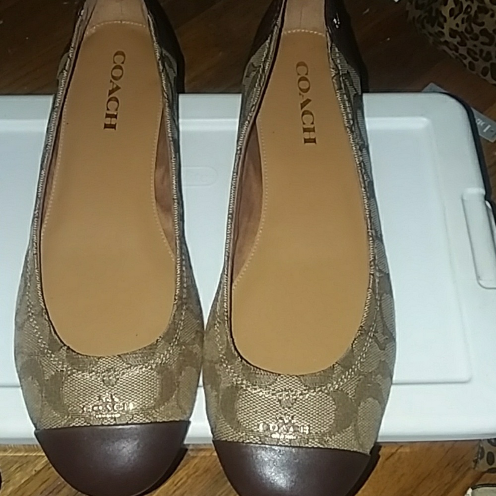 Bundle item #coach Brand new coach flats